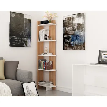 Knihovna Knihovna Als - Teak, White