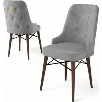 Barová židle Sada židlí (4 kusy) Pare - Grey, Brown