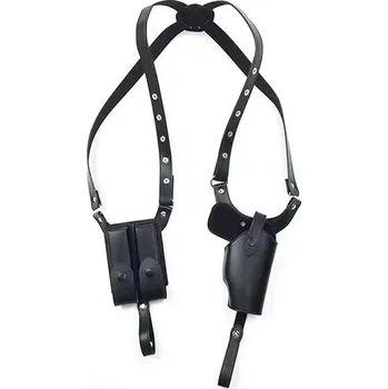 Příslušenství pro sportovní střelbu Podpažní pouzdro pro praváka - černé, koženkové 353cP2zCv