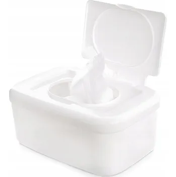 Úložný box Nádoba na vlhčené ubrousky bílá