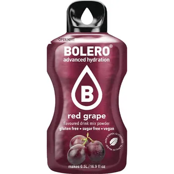 Iontový nápoj Bolero Classic Drink Mix Příchuť: Červené hrozny