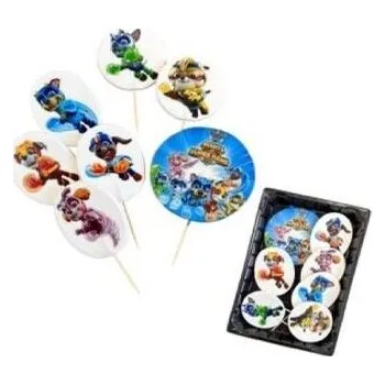 Figurka Cukrová figurka Super Paws zápich - K Decor