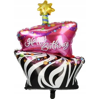 Balónek Fóliový balónkový DORT 84 cm