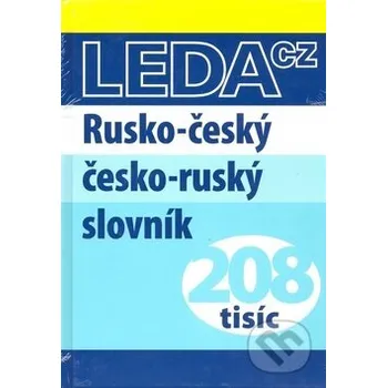 Slovník Rusko-český česko-ruský slovník - Leda Leda