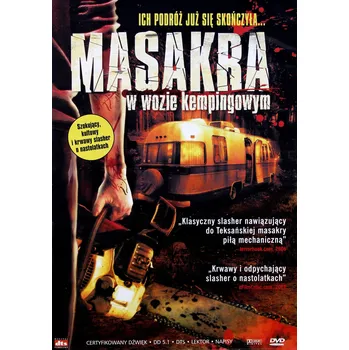 DVD film Masakra w wozie kempingowym DVD