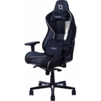 Herní židle AQIRYS Herní židle CALYPSO černá/bílá