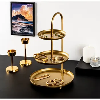 Dekorativní kovový doplněk Kalkı-B - Gold