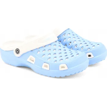 Dámské žabky SAMLUX® Dámské clogsy světle modrá 369 Barva: Blue, Velikost: 38