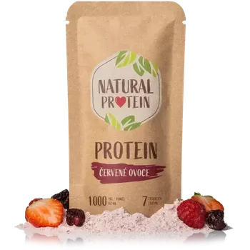 Protein nápoj NaturalProtein protein SPORT 35g červené ovoce