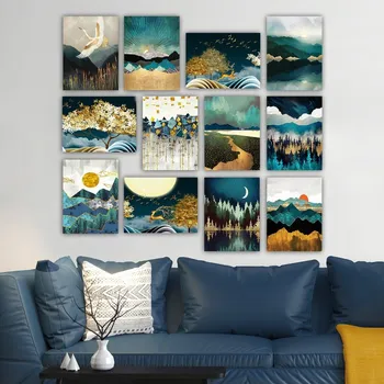 Obraz Dekorativní obraz z MDF (12 kusů) 12MDF44YS