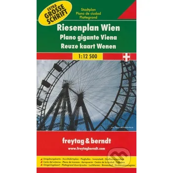Reisenplan Wien 1:12 500 - freytag&berndt freytag&berndt