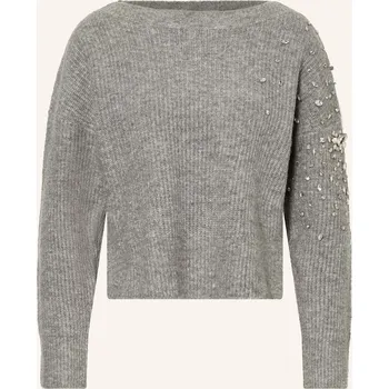 Dámský svetr Liu Jo Dámský Svetr S Ozdobnými Kamínky, šedá, 40