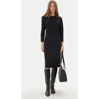 Dámské šaty Calvin Klein Koktejlové šaty LV044D062G Černá Slim Fit 12