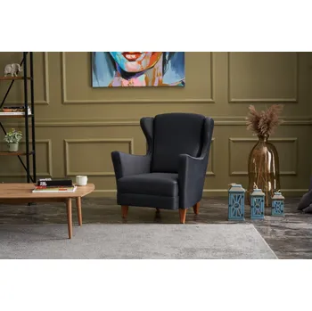 Křeslo Křeslo ušák Lola Berjer - Anthracite