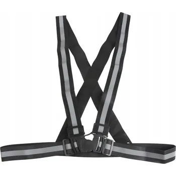 Reflexní vesta s popruhy pro běhání, univerzální velikost