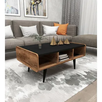 Konferenční stolek Konferenční stolek Line - Light Walnut