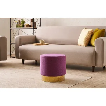 Taburet Puf Bodrum - Lilac