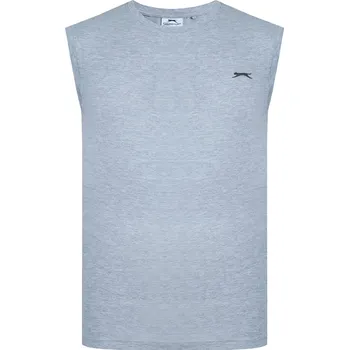 Pánské tílko Tričko Slazenger Grey Marl 2490848 L