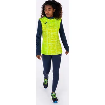 Dámská mikina Dámská mikina Joma Elite VIII tmavě modrá fluorescenčně žlutá 901257.321