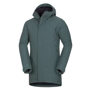 Pánská větrovka Northfinder Pánský komfortní městský kabát outershell 2L JAKUB, zelená, M