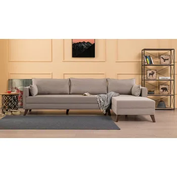 Sedací souprava Rohová sedací souprava Bella Corner Sofa Right 1 - Cream