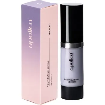 Přípravek na tvář Apollca Foundation Mixer by Mikachr Míchadlo do make-upu Violet 18 g