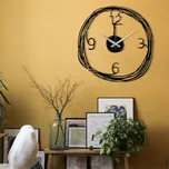 Dekorativní kovové nástěnné hodiny Gergo