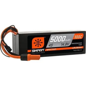 RC model letadla Spektrum Spektrum Smart LiPo 14.8V 5000mAh 100C HC IC5