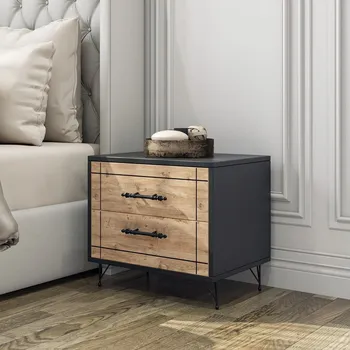 Noční stolek Noční stolek Night - Atlantic Pine