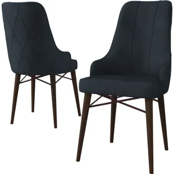 Barová židle Sada židlí (2 kusy) Neta - Anthracite, Brown