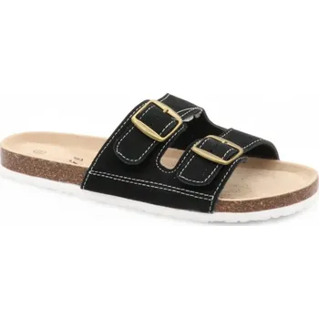 Pánské pantofle SAMLUX® Pánské korkové biopantofle černé 9057-M1 Barva: Black, Velikost: 44