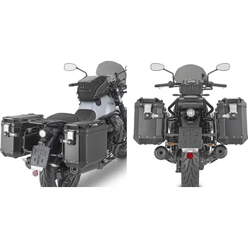 Motodoplněk PLO8209CAM trubkový nosič bočních kufrů PL ONE-FIT pro Moto Guzzi V85 850 TT (24)