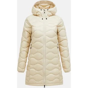 Dámská bunda Dámská Zateplená bunda PEAK PERFORMANCE HELIUM DOWN PARKA WOMEN G79849040_N36 – Béžová M
