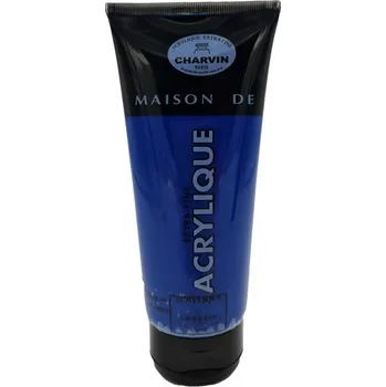 Vodová barva Charvin Paris Akrylová barva Extra Fine Phtalo Blue Green Shade 517 tuba 200ml
