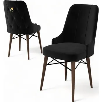 Barová židle Sada židlí (4 kusy) Pare - Black, Brown