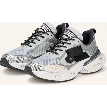 Pánské tenisky dsquared2 Pánské Sneakersy Faster, šedá / černá / stříbrná, 43
