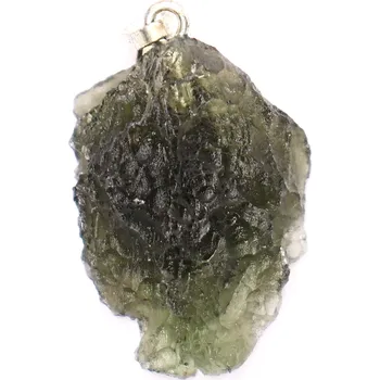 Přívěsek Magieprirody.cz Přívěsek Vltavín 2.0 g 19 x 14 mm šlupna chirurgická ocel #V87