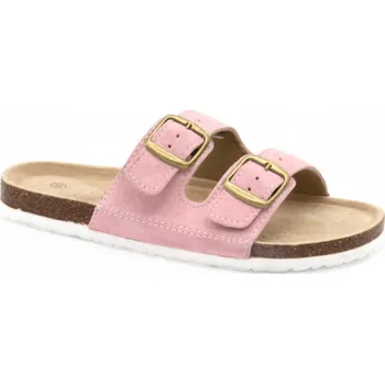 Dámské pantofle SAMLUX® Dámské korkové biopantofle růžové 9058-L13 Barva: Pink, Velikost: 37