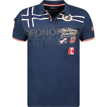 Pánské tričko GEOGRAPHICAL NORWAY polokošile pánská KARADOK L tmavě modrá