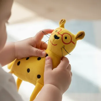 Hračka pro kojence MOULIN ROTY Chrastítko Leopard