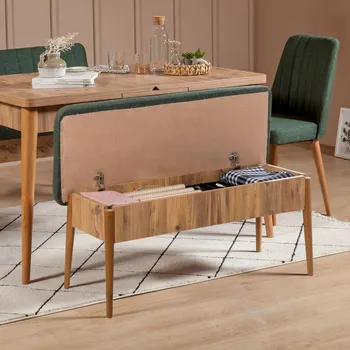 Předsíňová stěna Lavice Vina Bench Green, Atlantic
