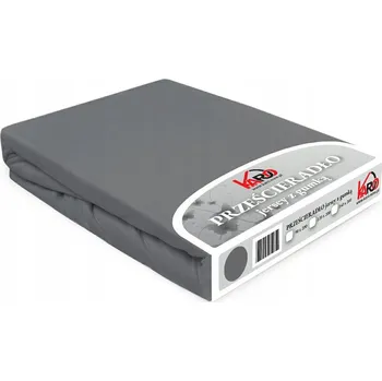 Prostěradlo Prostěradlo jersey s gumou 90x200 šedé Constance KARO