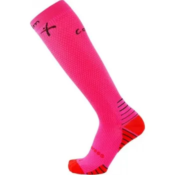 Dámské punčochy COLLM RUN PRO Kompresní podkolenky růžové Velikost: S|M