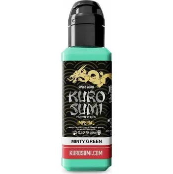 Tetovací barva Kuro Sumi Imperial Minty Green 44ml - Zelená barva na tetování