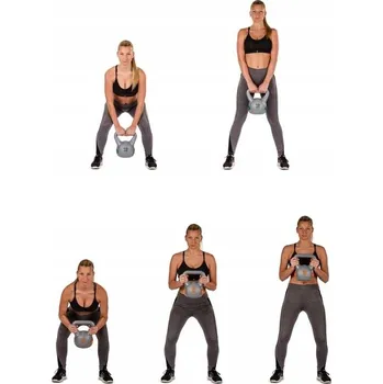 Bitumenové činky s pevnou hmotností Movit 1x 6 kg