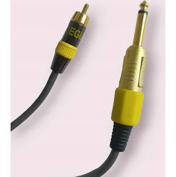Audio kabel Kabel RCA - jack 6,3 mm, Hifi, 3 m