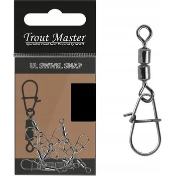 Obratlík s karabinkou Spro SWIVEL SNAP