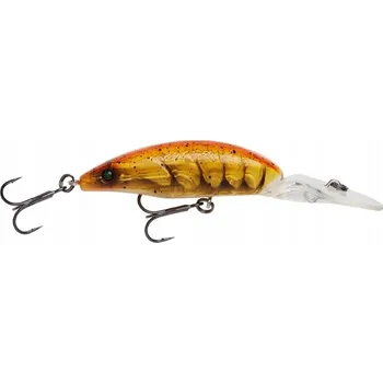 Umělá nástraha Savage Gear Wobler 3D Shrimp Twitch DR Suspending Golden Ghost 5,2 cm 6,4 g