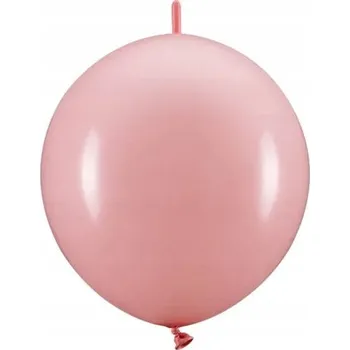 Balónek LATEXOVÉ BALÓNKY S UZÁVĚREM 33CM SVĚTLE RŮŽOVÉ 20KS