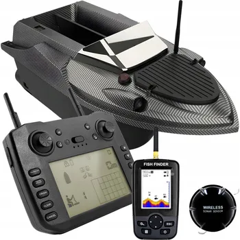 zavážecí lodička RYBÁŘSKÁ ZAKRMovací LOĎ FLYTEC V080 GPS 1x20000mAh, DOSAH 800 metrů, ECHOLOT, RYCHLOST 15 km/h